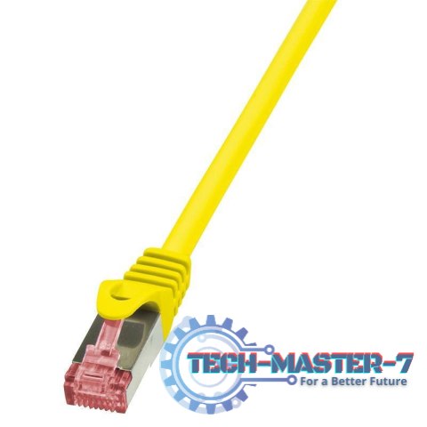 LOGILINK S/FTP Cat.6 2 m Żółty 2 Patchcord LOGILINK S/FTP Cat.6 2 m Żółty 2 Patchcord
