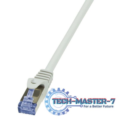 LOGILINK S/FTP Cat.6a 2 m Szary 2 Patchcord LOGILINK S/FTP Cat.6a 2 m Szary 2 Patchcord
