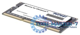 Pamięć PATRIOT (SODIMM/DDR3/8 GB/1600MHz/1.35V/11 CLCL/SINGLE)