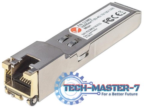 Intellinet Moduł MiniGBIC/SFP 1000Base-T (RJ45) Gigabit Intellinet Moduł MiniGBIC/SFP 1000Base-T (RJ45) Gigabit