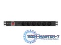 Listwa zasilająca LANBERG PDU-06E-0200-BK