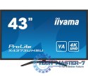 Monitor IIYAMA X4373UHSU-B1 (42.5" /VA /60Hz /3840 x 2160 /Czarny )