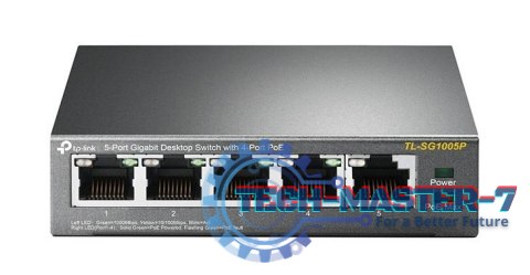 Przełącznik TP-LINK TL-SG1005P (5x 10/100/1000 ) Przełącznik TP-LINK TL-SG1005P (5x 10/100/1000 )