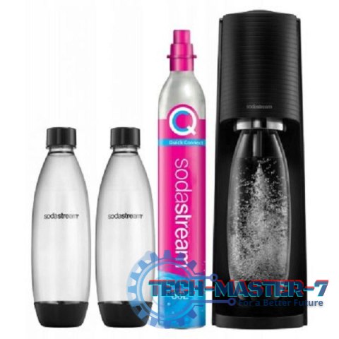 SodaStream Soda Maker Terra Valuepack QC black incl. 2 bottles (1012812310) SodaStream Soda Maker Terra Valuepack QC black incl. 2 bottles (1012812310)