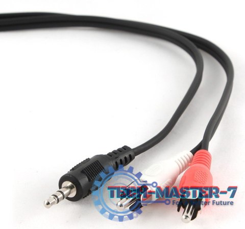 GEMBIRD Jack 3.5 mm - 2xCinch 1.5m 1.5m /s1x MiniJack 3.5 mm (wtyk) 2x RCA (Chinch) GEMBIRD Jack 3.5 mm - 2xCinch 1.5m 1.5m /s1x MiniJack 3.5 mm (wtyk) 2x RCA (Chinch)