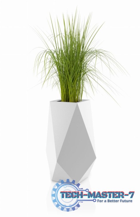 Designerska donica VOLCANO Biała MONUMO Designerska donica VOLCANO Biała MONUMO