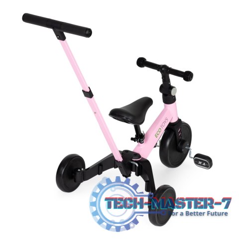 Rower trójkołowy biegowy 2w1 rączka do prowadzenia ECOTOYS ECOTOYS Rower trójkołowy biegowy 2w1 rączka do prowadzenia ECOTOYS ECOTOYS