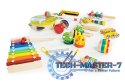 Zestaw drewnianych instrumentów dla dzieci 14 instrumentów ECOTOYS ECOTOYS Zestaw drewnianych instrumentów dla dzieci 14 instrumentów ECOTOYS ECOTOYS
