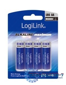 Baterie LOGILINK Alkaliczna AA (LR6) 1700mAh 4 szt. LR6B4 Baterie LOGILINK Alkaliczna AA (LR6) 1700mAh 4 szt. LR6B4