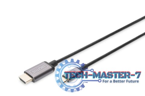 DIGITUS DA-70821 1.8m /s1x USB Typu C 1x HDMI DIGITUS DA-70821 1.8m /s1x USB Typu C 1x HDMI
