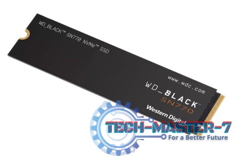 Dysk SSD M.2 WD WD_BLACK SN770 NVMe Black (1 TB /PCIe Gen4 x4 /5150MB/s /4900MB/s) Dysk SSD M.2 WD WD_BLACK SN770 NVMe Black (1 TB /PCIe Gen4 x4 /5150MB/s /4900MB/s)