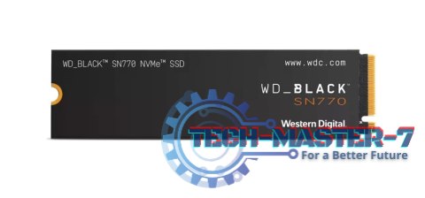 Dysk SSD M.2 WD WD_BLACK SN770 NVMe Black (1 TB /PCIe Gen4 x4 /5150MB/s /4900MB/s) Dysk SSD M.2 WD WD_BLACK SN770 NVMe Black (1 TB /PCIe Gen4 x4 /5150MB/s /4900MB/s)