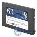 Dysk SSD PATRIOT P210 512 GB P210 (2.5″ /512 GB /SATA III (6 Gb/s) /520MB/s /430MB/s)