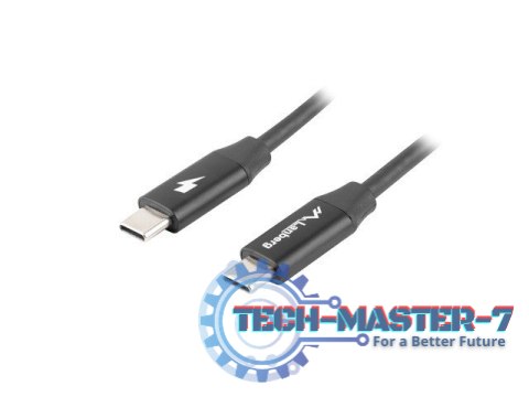 Kabel USB LANBERG USB-C 1 Kabel USB LANBERG USB-C 1