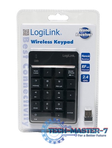 Klawiatura Bezprzewodowa LOGILINK ID0120 Klawiatura Bezprzewodowa LOGILINK ID0120