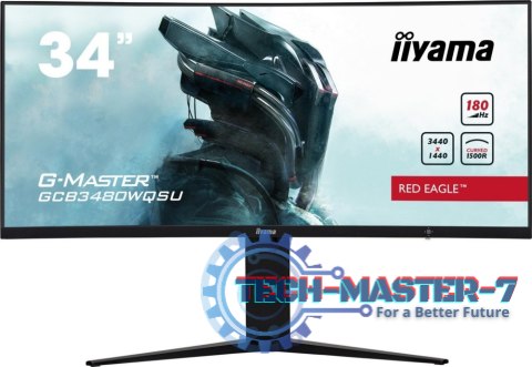Monitor IIYAMA GCB3480WQSU-B1 (34" /VA /180Hz /3440 x 1440 /Czarny) Monitor IIYAMA GCB3480WQSU-B1 (34" /VA /180Hz /3440 x 1440 /Czarny)