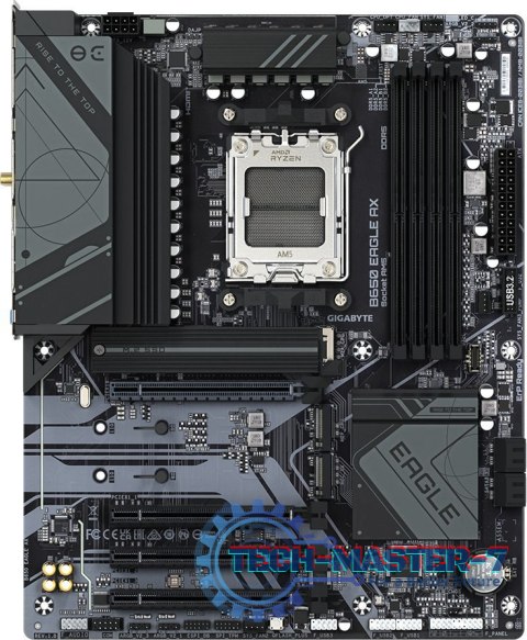 Płyta główna GIGABYTE B650E EAGLE AX AM5 ATX Płyta główna GIGABYTE B650E EAGLE AX AM5 ATX