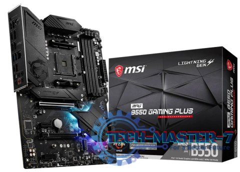 Płyta główna MSI MPG B550 GAMING PLUS Socket AM4 ATX Płyta główna MSI MPG B550 GAMING PLUS Socket AM4 ATX