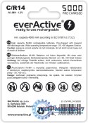 Baterie EVERACTIVE NiMH C 5000mAh Blister EVHRL14-5000 Baterie EVERACTIVE NiMH C 5000mAh Blister EVHRL14-5000