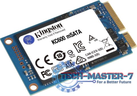 Dysk SSD KINGSTON SKC600MS/512G (mSATA″ /512 GB /SATA III /550MB/s /520MB/s) Dysk SSD KINGSTON SKC600MS/512G (mSATA″ /512 GB /SATA III /550MB/s /520MB/s)