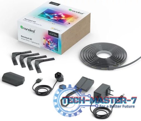 System inteligentnego podświetlenia ekranu TV NANOLEAF NF082K02-40LS System inteligentnego podświetlenia ekranu TV NANOLEAF NF082K02-40LS