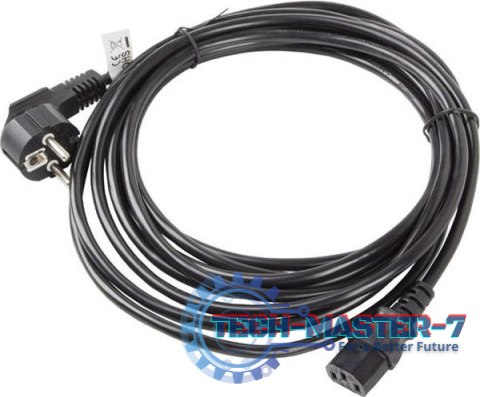 Kabel zasilający LANBERG Schuko - IEC320 C13 5m. CA-C13C-11CC-0050-BK Kabel zasilający LANBERG Schuko - IEC320 C13 5m. CA-C13C-11CC-0050-BK