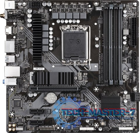 Płyta główna GIGABYTE B760M DS3H AX DDR4 LGA1700 MICRO ATX Płyta główna GIGABYTE B760M DS3H AX DDR4 LGA1700 MICRO ATX
