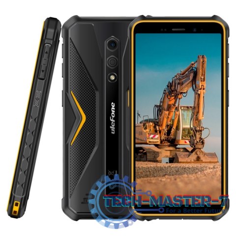 Smartphone ULEFONE Power Armor X12 3/32 GB Czarno-pomarańczowy 32 GB Czarno-pomarańczowy UF-AX12/OE Smartphone ULEFONE Power Armor X12 3/32 GB Czarno-pomarańczowy 32 GB Czarno-pomarańczowy UF-AX12/OE