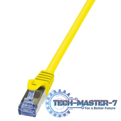 LOGILINK S/FTP Cat.6a 5 m Żółty 5 Patchcord LOGILINK S/FTP Cat.6a 5 m Żółty 5 Patchcord