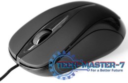 Mysz Przewodowa MEDIA-TECH Plano Czarny