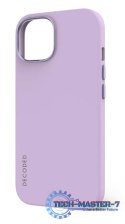 Decoded - silikonowa obudowa ochronna do iPhone 15 kompatybilna z MagSafe (lavender)