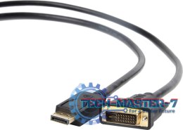 GEMBIRD DisplayPort - DVI 1 m 1m /s1x DisplayPort (wtyk) 1x DVI