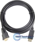 GEMBIRD DisplayPort - DVI 3 m 3m /s1x DVI 1x DisplayPort (wtyk)