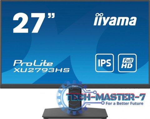 Monitor IIYAMA XU2793HS-B6 (27" /IPS /100Hz /1920 x 1080 /Czarny) Monitor IIYAMA XU2793HS-B6 (27" /IPS /100Hz /1920 x 1080 /Czarny)