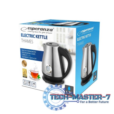 Czajnik ESPERANZA EKK029 (1.7L /2200W /Srebrno-czarny ) Czajnik ESPERANZA EKK029 (1.7L /2200W /Srebrno-czarny )