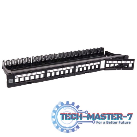 I-KS PP-24-DEN TECHLY 19 Patch panel I-KS PP-24-DEN TECHLY 19 Patch panel