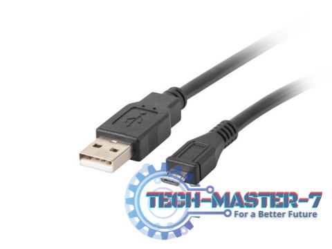 Kabel USB LANBERG microUSB B 1 Kabel USB LANBERG microUSB B 1