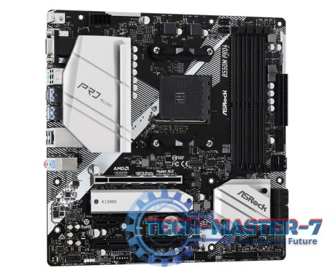Płyta główna ASROCK B550M PRO4 Socket AM4 MICRO ATX Płyta główna ASROCK B550M PRO4 Socket AM4 MICRO ATX