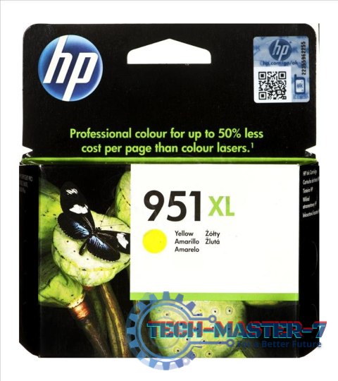 Wkład HP 951XL Żółty CN048AE Wkład HP 951XL Żółty CN048AE