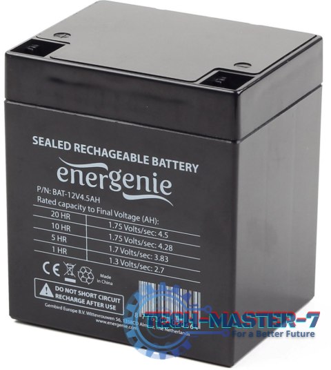 Bateria do zasilacza awaryjnego GEMBIRD BAT-12V4.5AH Bateria do zasilacza awaryjnego GEMBIRD BAT-12V4.5AH
