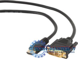 GEMBIRD HDMI - DVI 5 m 5m /s1x HDMI (wtyk) 1x DVI