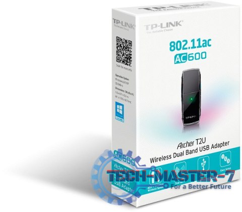 Karta sieciowa bezprzewodowa TP-LINK AC600 Archer T2U AC600 Karta sieciowa bezprzewodowa TP-LINK AC600 Archer T2U AC600