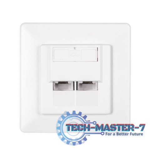 Netrack gniazdo kompletne podtynkowe 2xRJ45 8p8c UTP Cat6 Netrack gniazdo kompletne podtynkowe 2xRJ45 8p8c UTP Cat6
