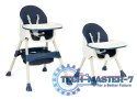 Fotelik krzesełko do karmienia dzieci wysokie 2w1 ECOTOYS ECOTOYS Fotelik krzesełko do karmienia dzieci wysokie 2w1 ECOTOYS ECOTOYS