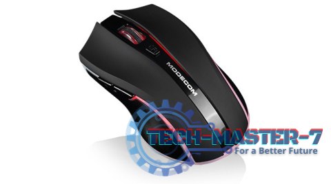 Mysz Bezprzewodowa MODECOM WRM1 Czarny Mysz Bezprzewodowa MODECOM WRM1 Czarny