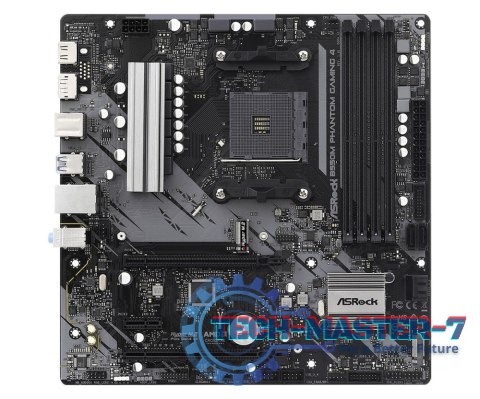 Płyta główna ASROCK B550M PHANTOM GAMING 4 Socket AM4 microATX Płyta główna ASROCK B550M PHANTOM GAMING 4 Socket AM4 microATX
