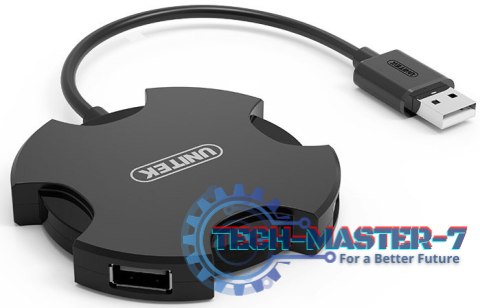 Hub USB UNITEK 4x USB 2.0 Typ A - USB 2.0 Typ A Hub USB UNITEK 4x USB 2.0 Typ A - USB 2.0 Typ A