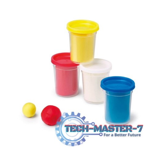 Masa plastyczna ciastolina 4x114g 4 kolory podstawowe Creative Maped Masa plastyczna ciastolina 4x114g 4 kolory podstawowe Creative Maped
