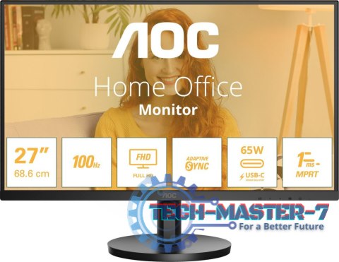 Monitor AOC 27B3CA2 (27" /IPS /100Hz /1920 x 1080 /Czarny) Monitor AOC 27B3CA2 (27" /IPS /100Hz /1920 x 1080 /Czarny)