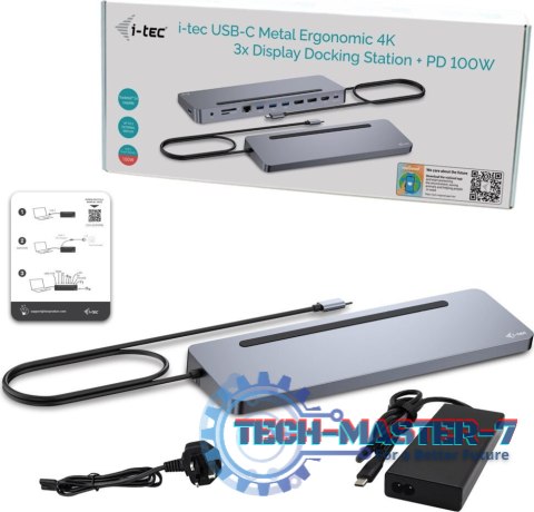 I-TEC Metal Ergonomic C31FLAT2PDPRO C31FLAT2PDPRO (Srebrny /USB-C ) I-TEC Metal Ergonomic C31FLAT2PDPRO C31FLAT2PDPRO (Srebrny /USB-C )